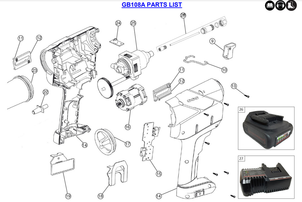 Gage Bilt GB108A Basic Truck Cab Kit