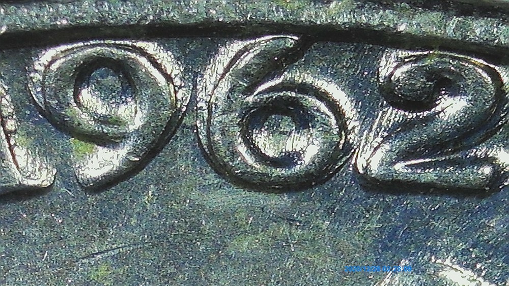 1962 Jefferson Nickel Error DDO MS Uncirculated