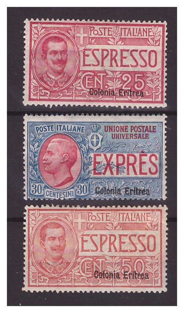Eritrea 1907 - Molded - New MH Series