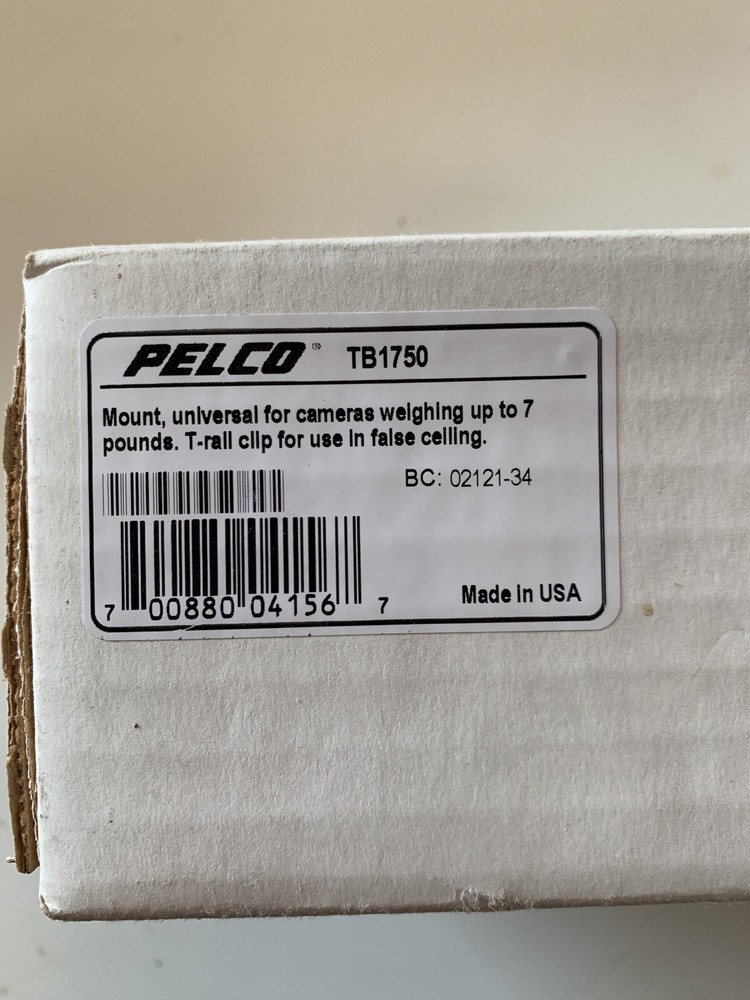 Pelco TB1750 Camera Mount (New Open Box)