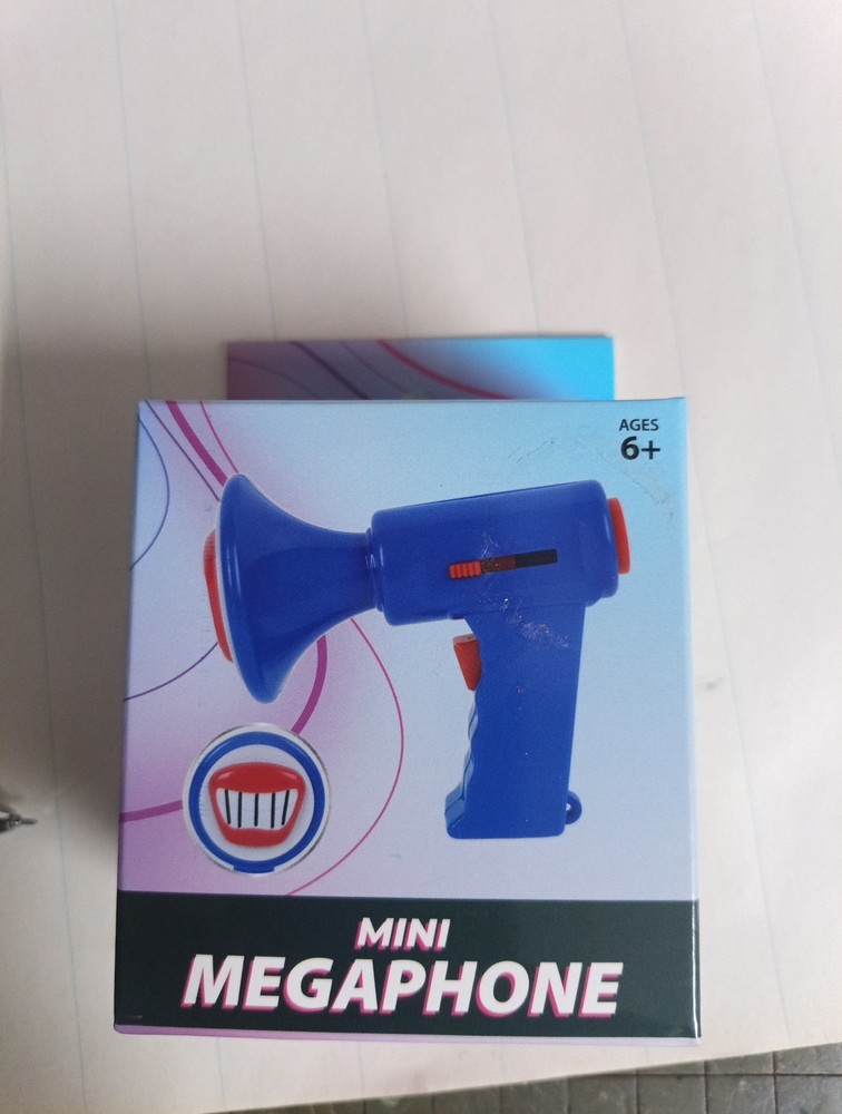 Mini Megaphone Size 3 Inches Perfect For Kids