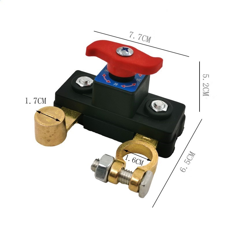 2PCS Universal Battery Disconnect Leak Protector,Car Disconnect Switches---