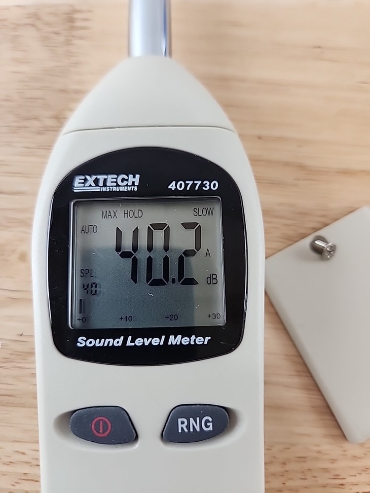 EXTECH 407730 Digital Sound Level Meter,40 to 130 dB