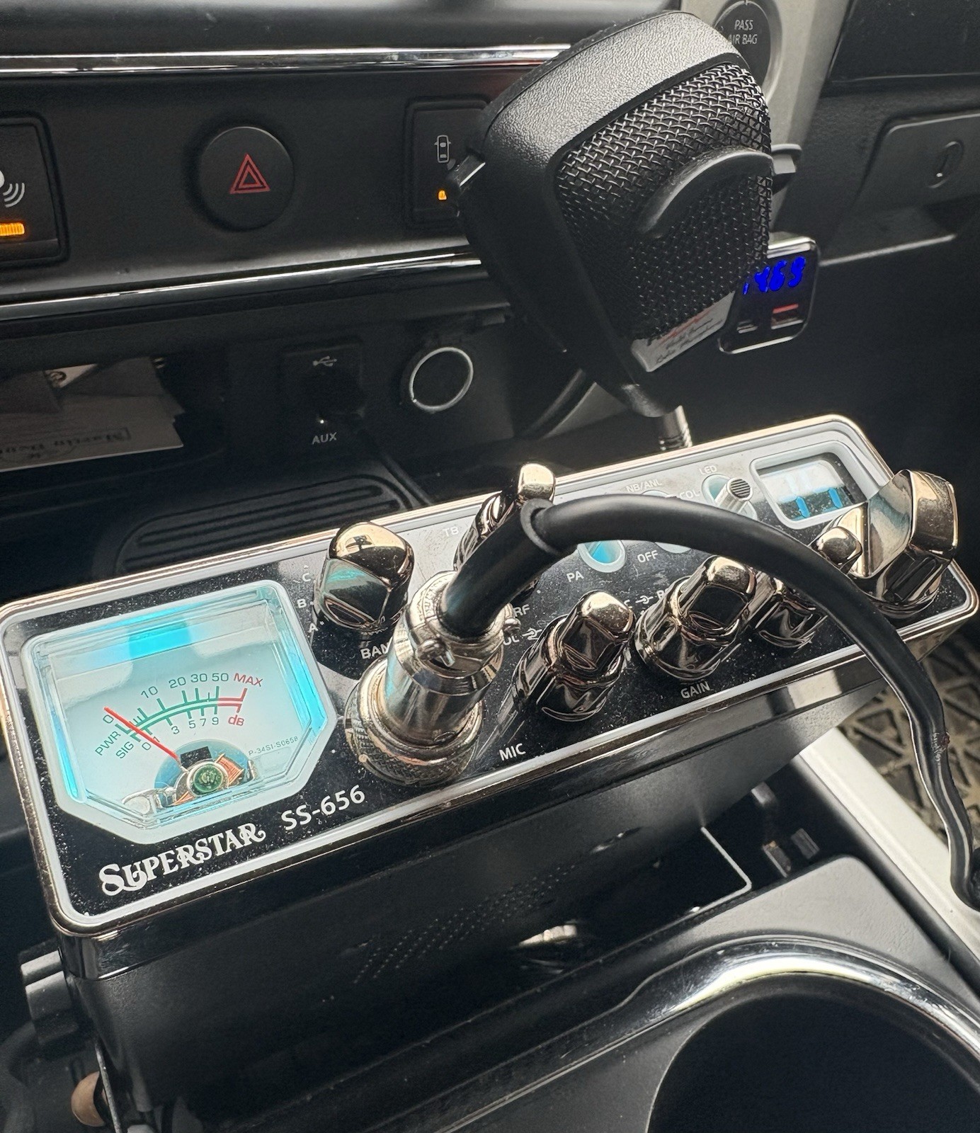 Superstar SS-656 CB Radio Stryker Ham Radio Ranger works great aligned tuned