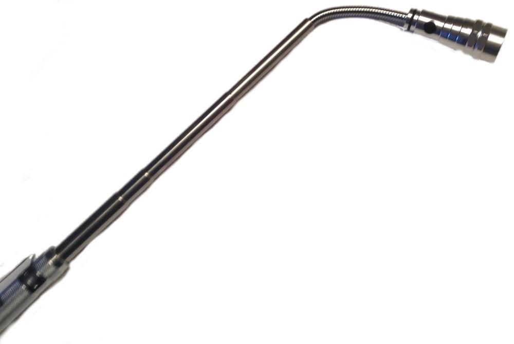 Extendable | Extendible Magnetic LED Flashlight Pickup Tool WITH MIRROR 3LED
