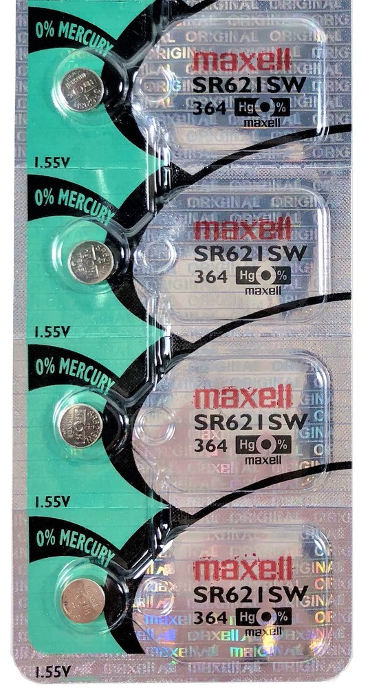 4 Maxell SR621SW 364