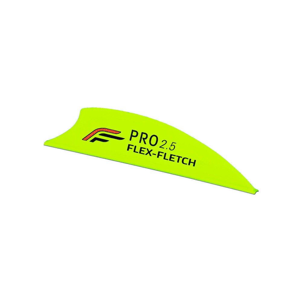 Flex Fletch Pro 2.5 Vanes Flow Yellow (36ct)