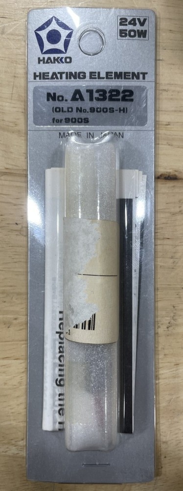 Hakko A1322 Replacement Heating Element, 24V, 50W, for 900S-ESD