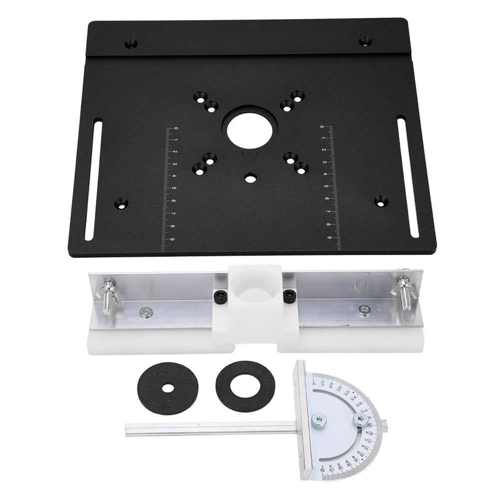 Router Table Insert Plate Aluminum Woodworking Insert Base Plate Inverter Board