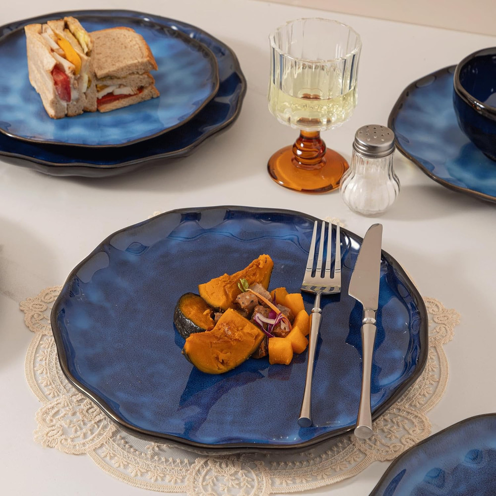Dinnerware Sets Plates and Bowls Sets Modern Plates,Ceramic Dinnerware Sets,12 P