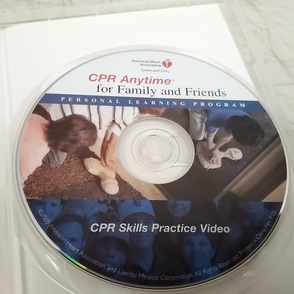 CPR Anytime Family And Friends Personal Learning Program DVD