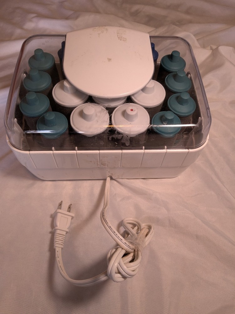 Revlon RV-255 Hot Rollers Set - Turns On