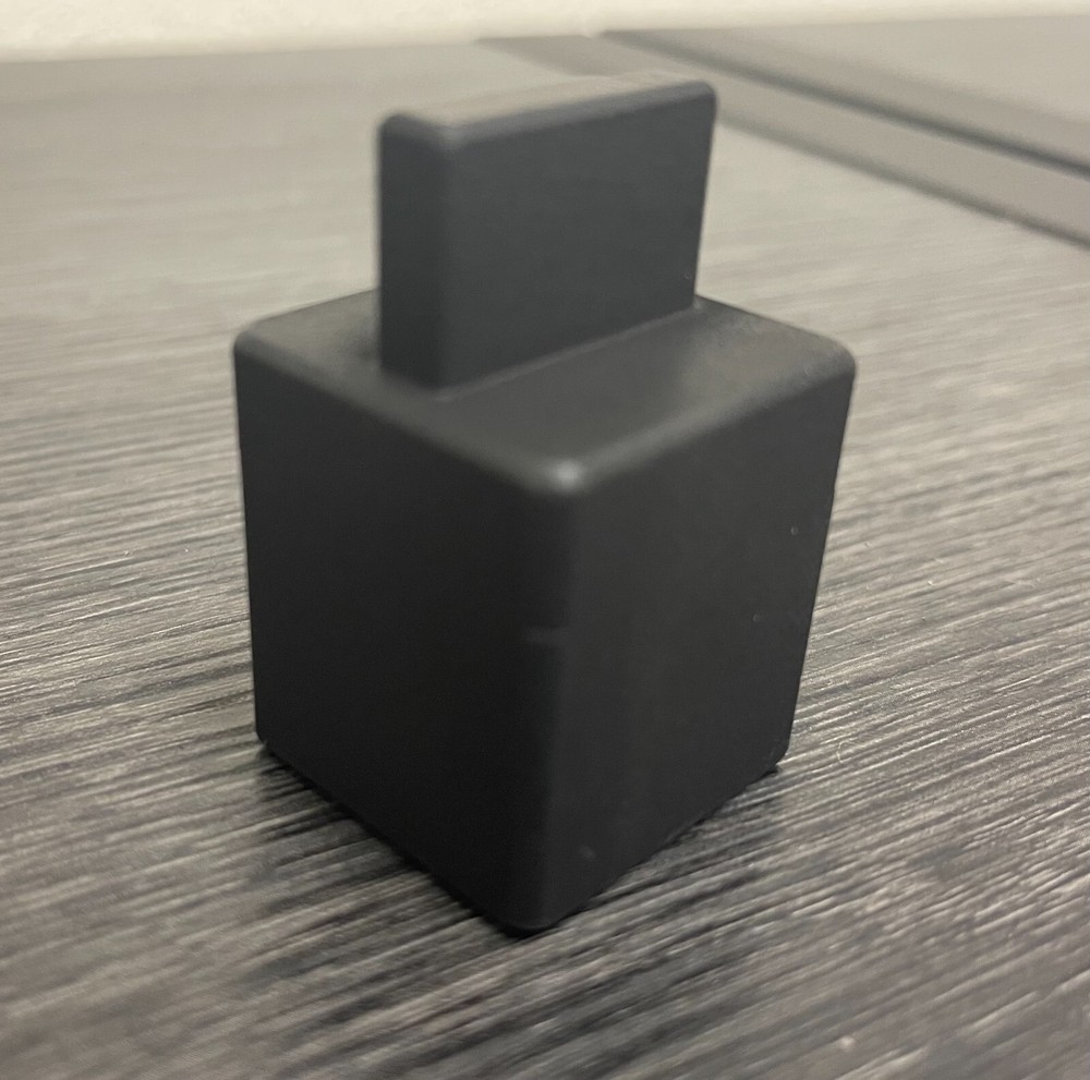 Plumbing cleanout plug socket, 1" x 1/4 slot square Socket