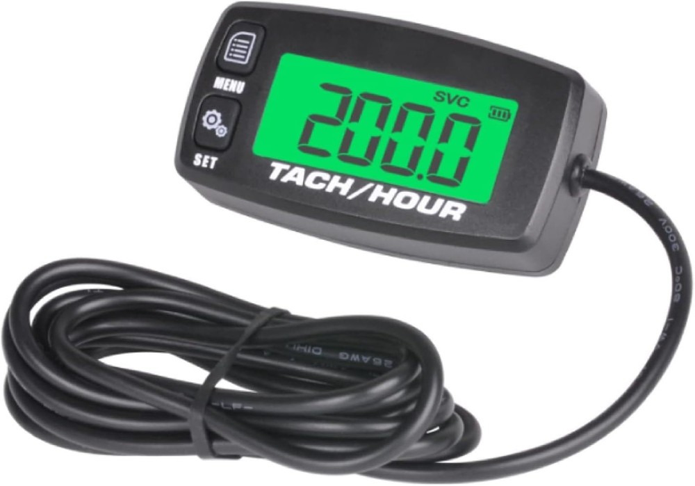 Versatile Digital Hour Meter with Alerts - Perfect for Generators & Power Tools