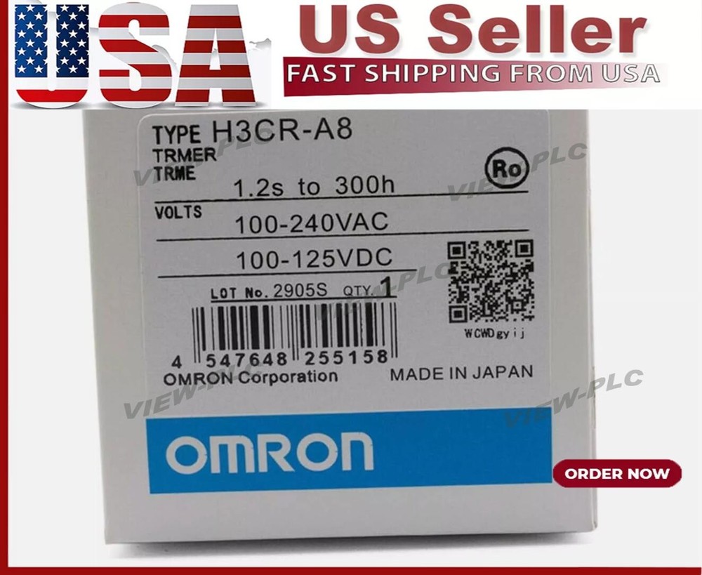 New Omron H3CR-A8 Timer Module H3CRA8 One