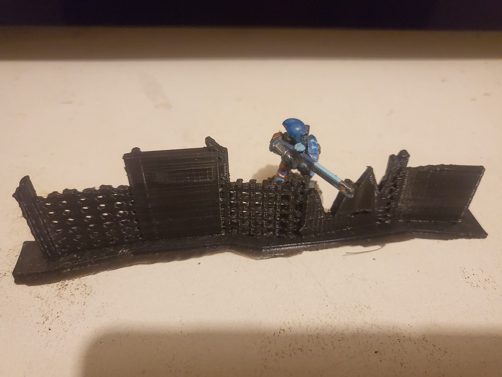 Wargaming scatter terrain scrap defense