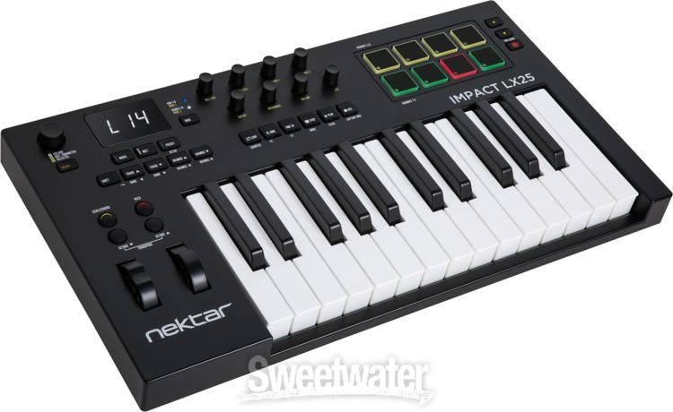 Nektar Impact LX25 mk3 MIDI Controller