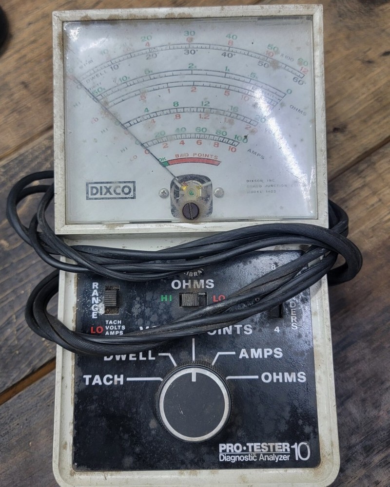 Vintage DIXCO Pro Tester 10 Diagnostic Analyzer Multimeter