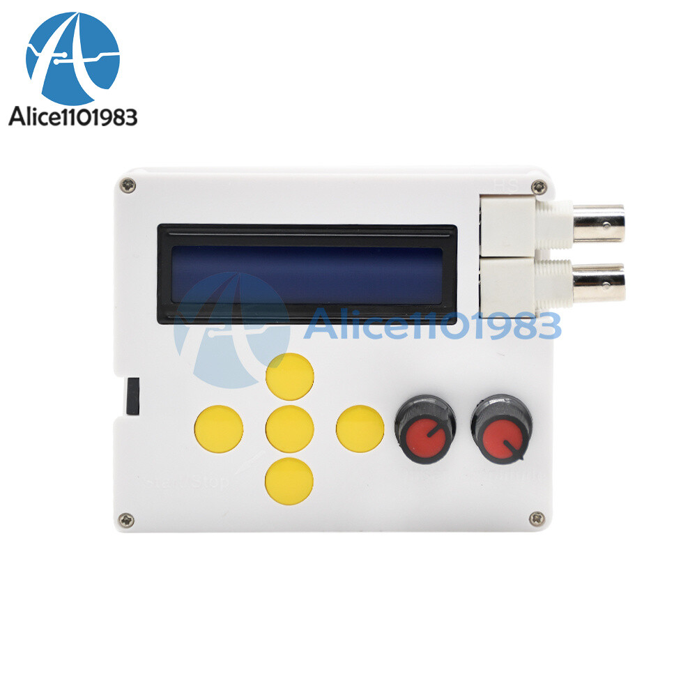 1602LCD DC4-10V DDS Function Signal Generator Square Wave Adjustable 1Hz-500K