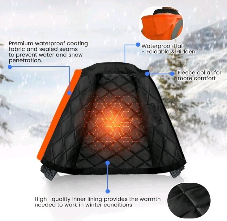 Uno Mejor High Visibility Safety Jacket