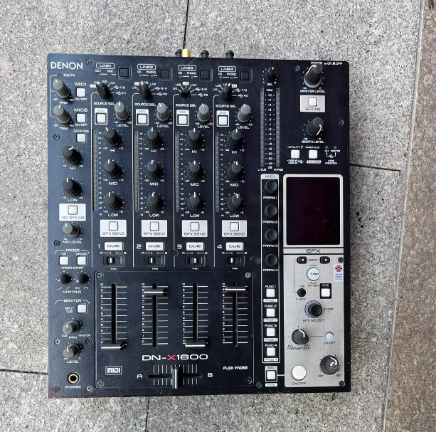 1pcs DENON DN-X1600 Mixing Console