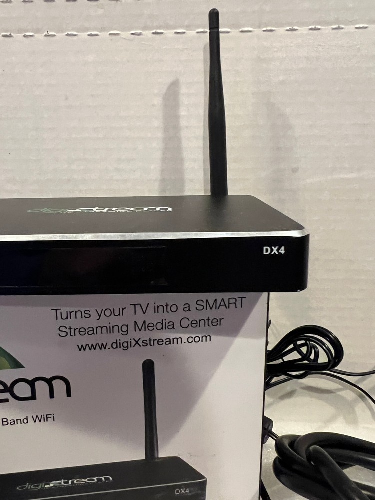 DigiXstream DX4 Quad Core 4K HD Streaming Player. Used