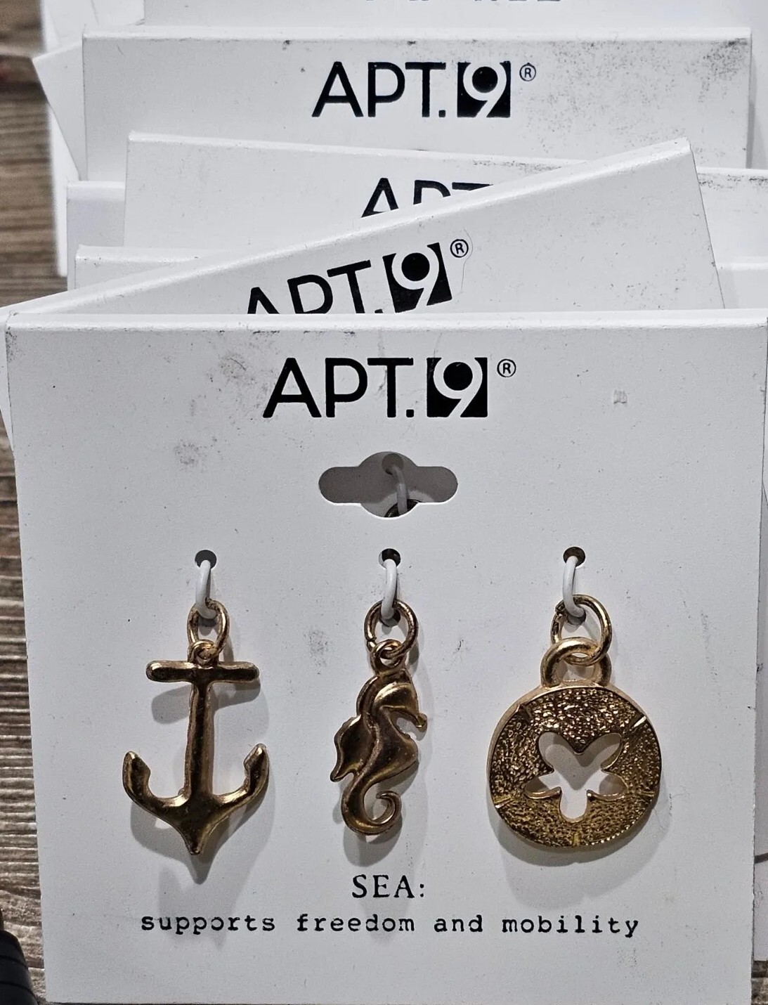 NEW 85 Pcs Necklace Charms Jewelry Nautical Faith Sea Apt.9 Mother Nature