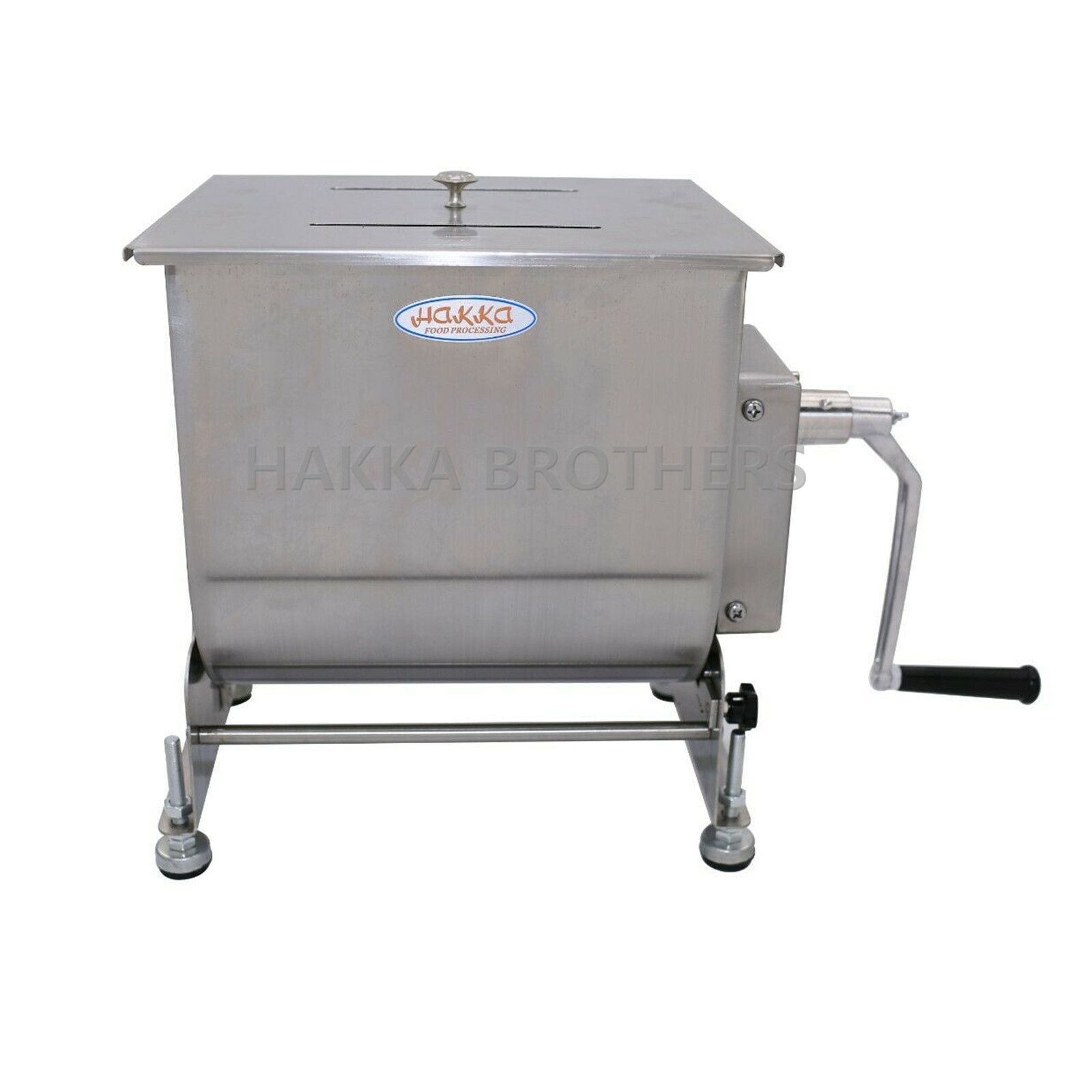 Hakka Tilt Tank Stand Mixer 30lbs 15L Food Mixing Sausage Processor Hopper