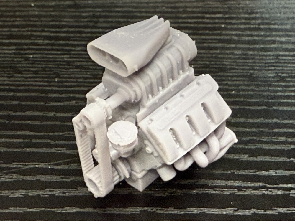 1/25 Blown Ford Boss 429 engine 12k 3d printed