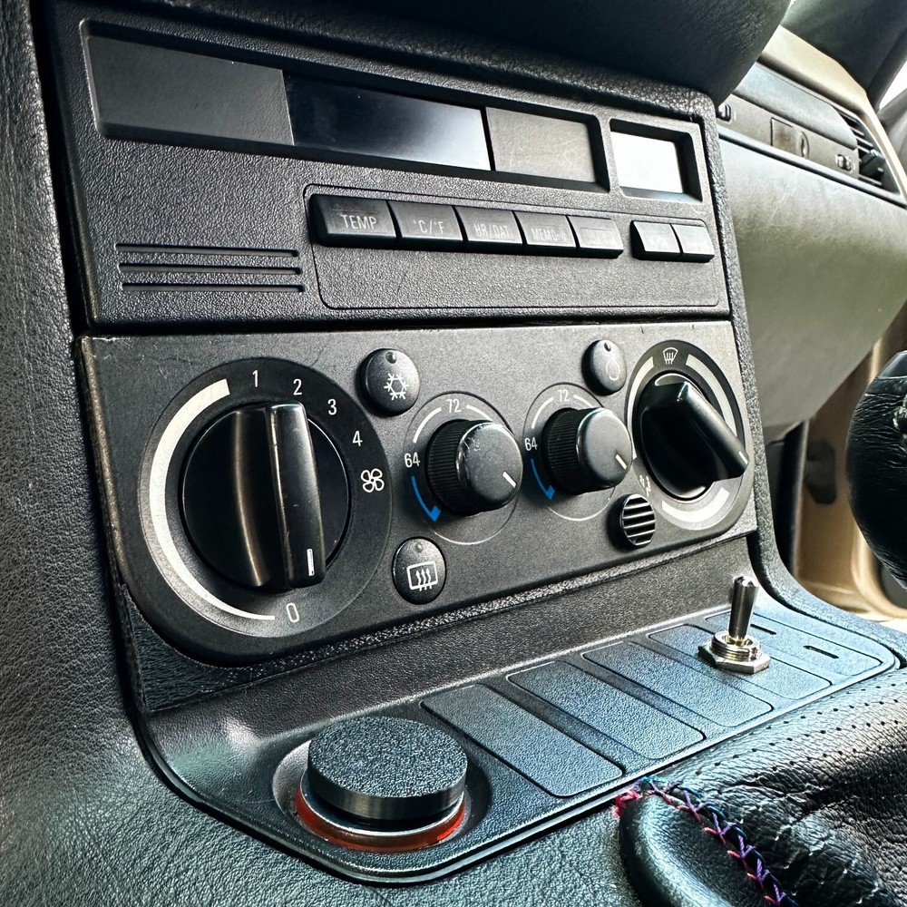 BMW E36 HVAC Square Adapter | Double Din Head Unit Bezel | Analog or Digital