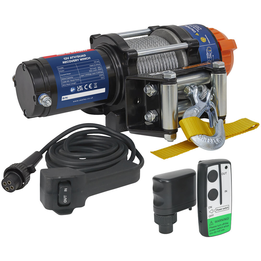 Winch Wireless Sealey ATV1135KIT Combo Kit