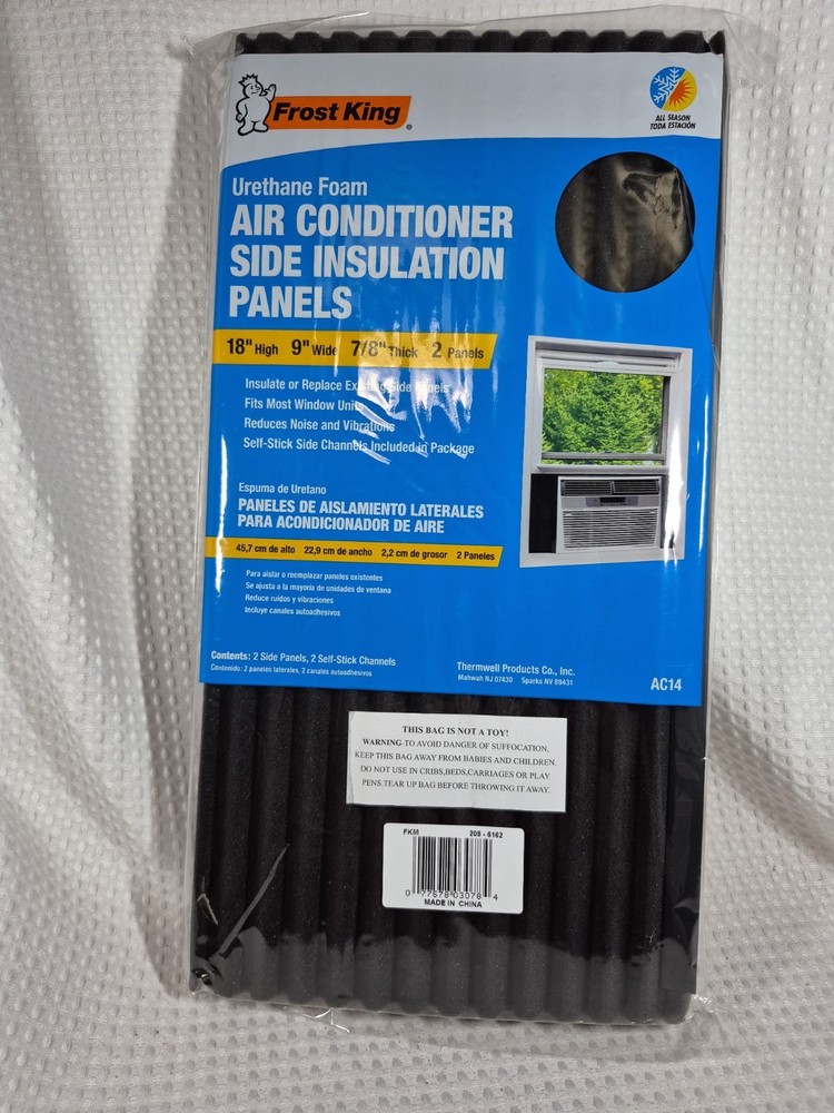 Frost King Window Air Conditioner Foam Side Insulation Panels 18 x 9 x 7/8 AC14
