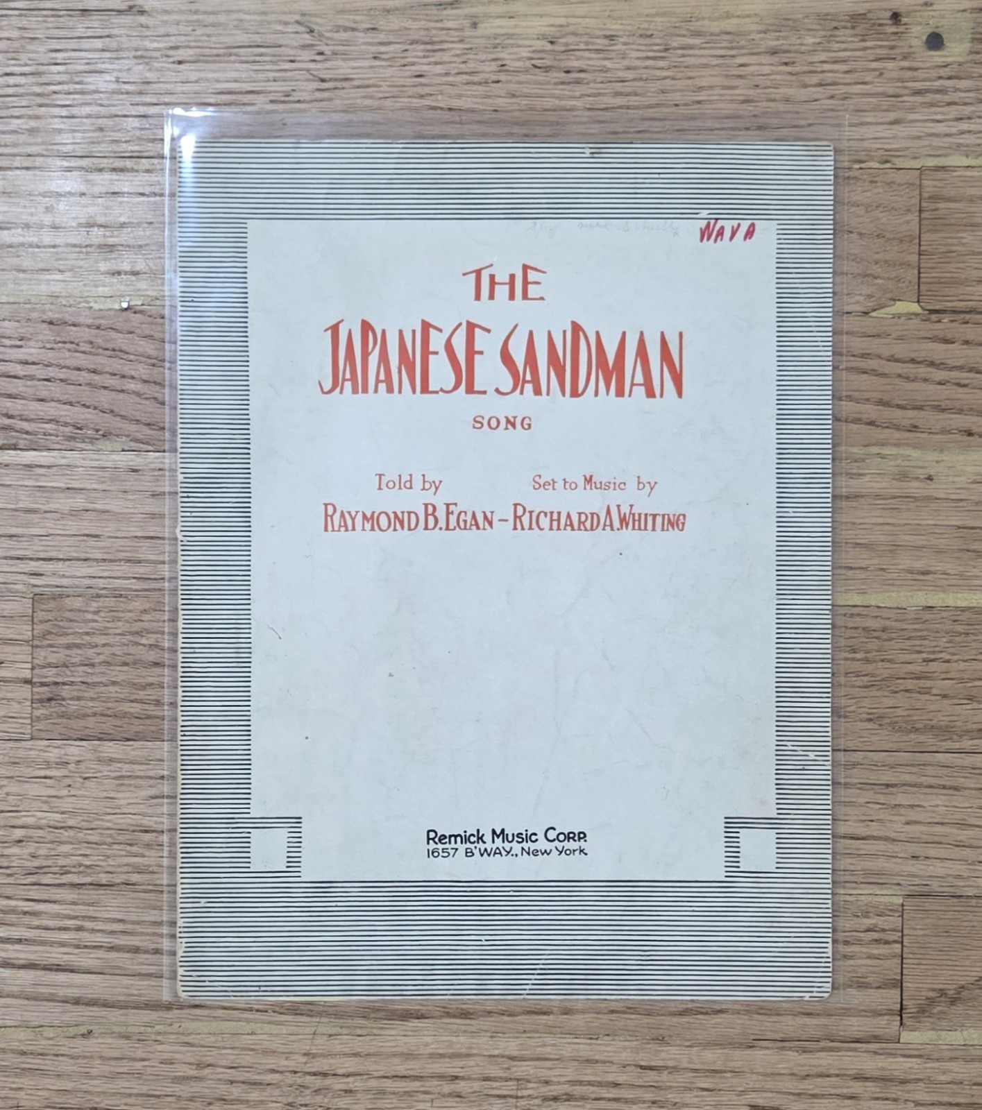 (8) Vintage Music Sheets Lot