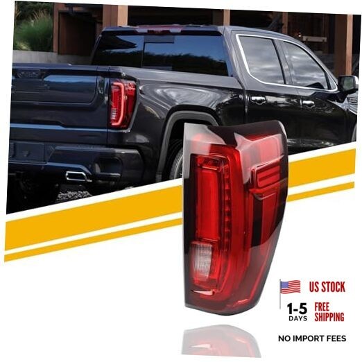 Tail Light Assembly Rear Lamp Compatible with Right Passenger Side LED Type