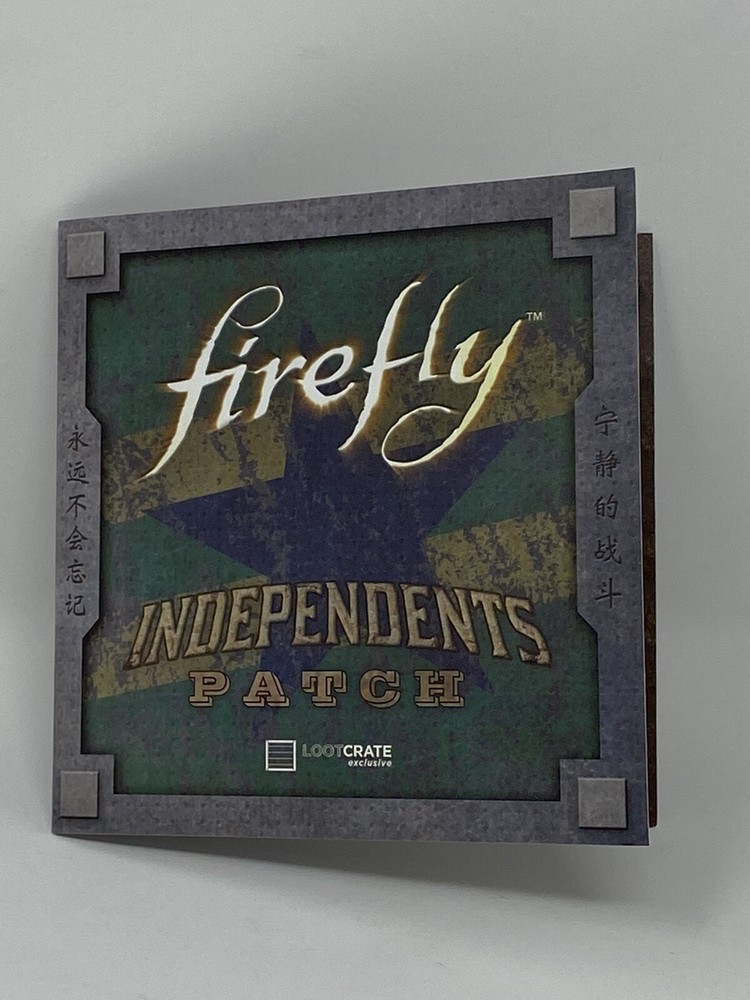 Firefly Independence Patch Loot Crate Revolution New Patch