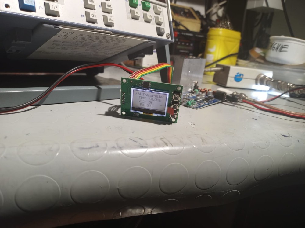 Transmitter Card Broadcast Professional FM 88 - 108 Mhz - Wide Band - 6w