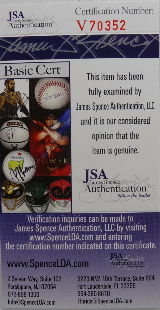SIGNED EURYTHMICS AUTOGRAPHED 1984 12" LP CERTIFIED AUTHENTIC JSA COA # R70352