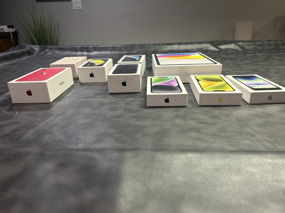 Apple iPhone iPad Boxes only Miscellaneous See Pics