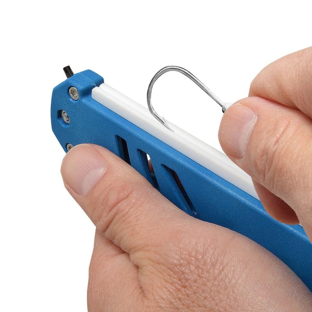 Cuda Knife Shear Hook Sharpener - Carbide & Ceramic Multi-Angle Fishing Tool