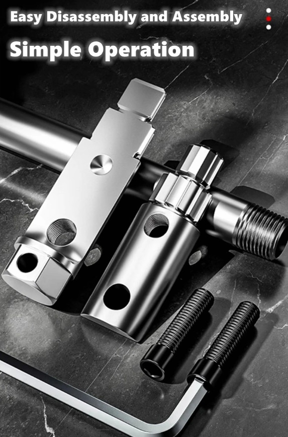 1set Universal Faucet Angle Valve Extractor – Screw & Broken Pipe Removal Tool