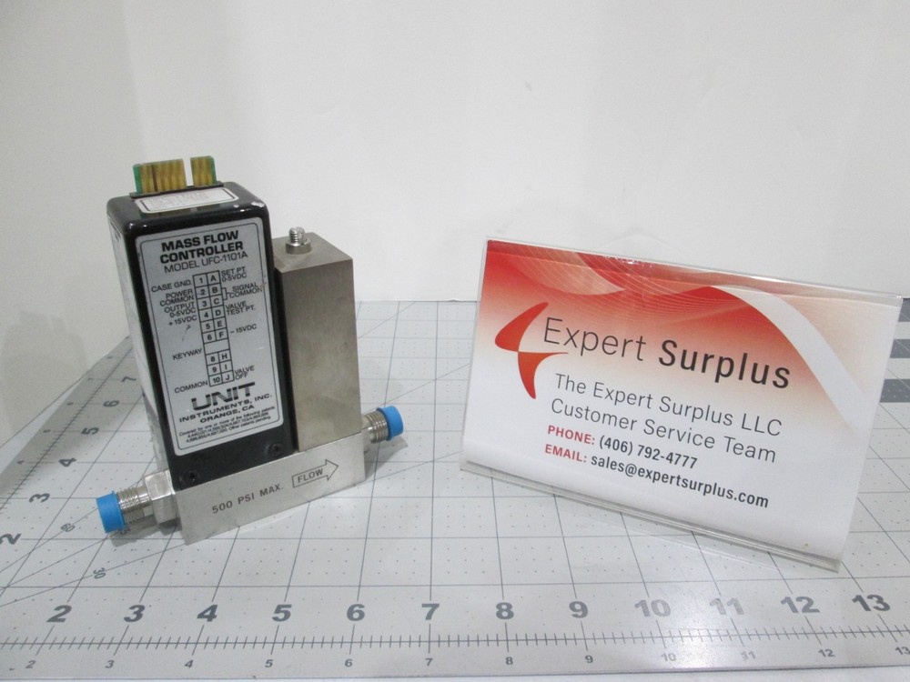 Unit, UFC-1101A, Mass Flow Controller, CF4, 10 SCCM, Used