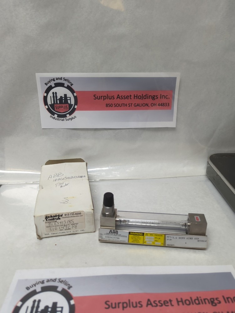 ABB,10A6131NB11B1B1X00A,VARIABLE AREA FLOW METER NOS