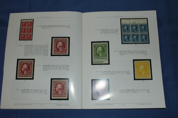 Siegel Auction Oct 2002 Drucker Coll #851 INCLUDES REALIZATIONS BlueLakeStamps