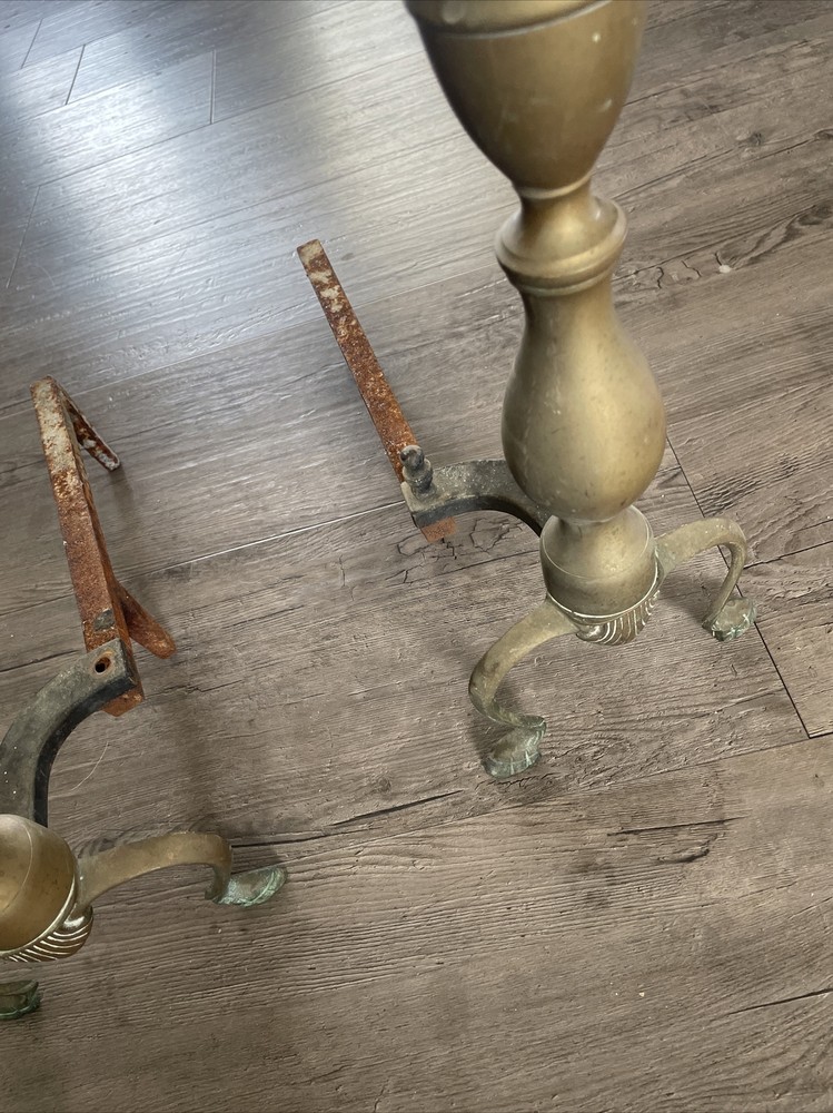 ** NO SHIP** Fire Place Andirons