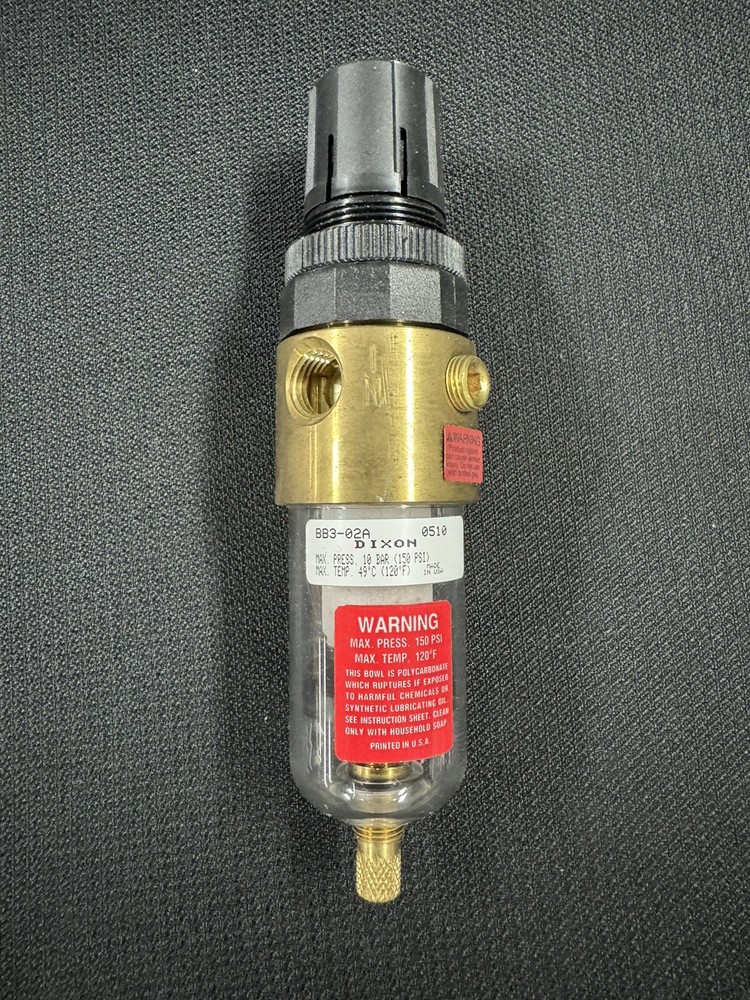 BB3-02A DIXON WILKERSON FILTER REGULATOR BB302A