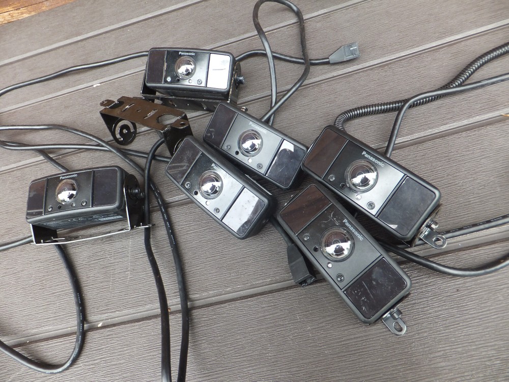 6 Panasonic WV-VC31 Network Camera Arbitrator Network Police Back Seat Camera