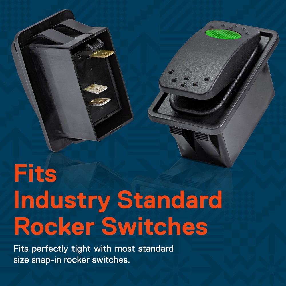 1-Slot Rocker Switch Panel Housing Kit