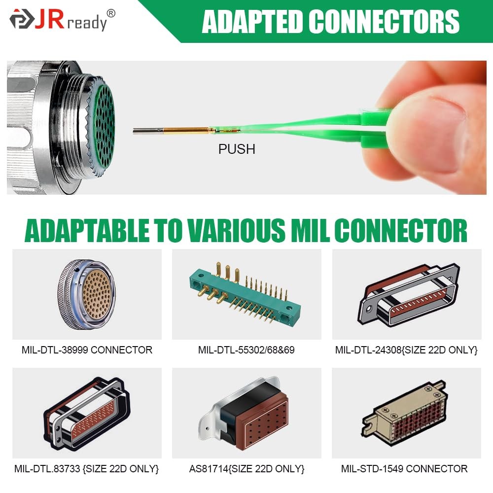 JRready 25Pcs M81969 14 01 22D Solid Barrel Installing Removal Tool for...