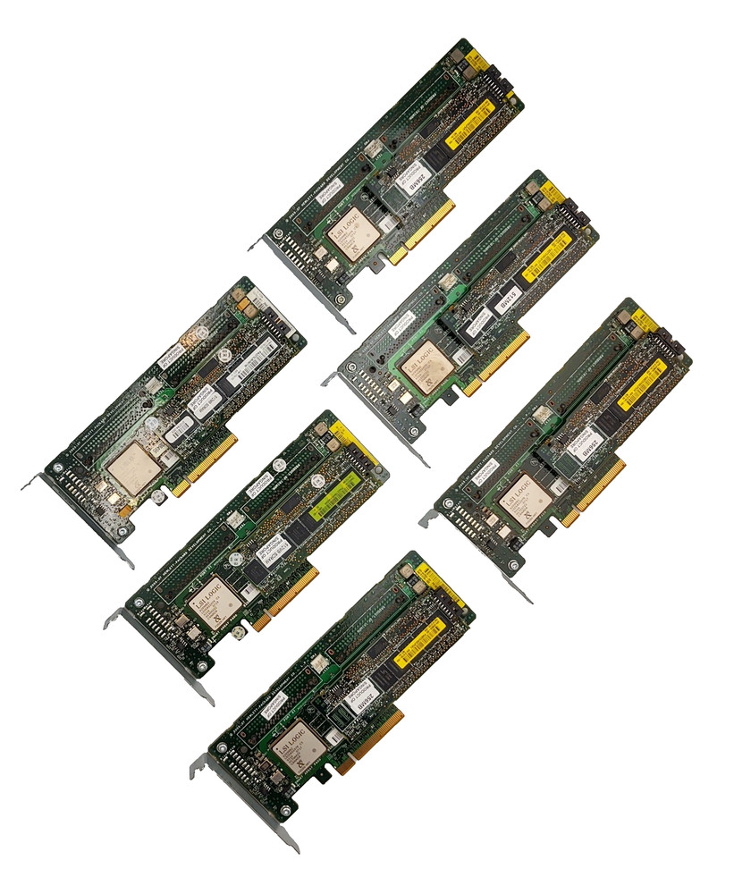 LOT OF 6 HP RAID SMART ARRAY P400 Controller