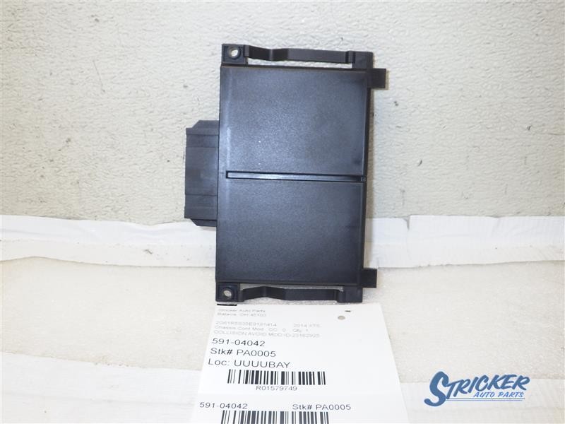 Cadillac XTS 2014 Collision Avoidance Control Module Driver Assist 23162925 749